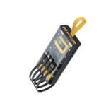 Green Lion Transparent Pro 10000mAh Power Bank - Black