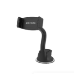 Porodo Adjustable Holder with Flexible Arm - Black