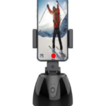 360° Rotation Auto Face Tracking Phone Holder Smart AI Gimbal Stabilizer Hands-Free Object Tracking Camera Mount & Tripod Stand for Vlog Shooting Live Streaming & Photos Selfie Stick Phone Holder for iPhone & Android