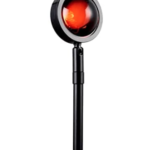 LG76 LED Sunset Lamp | 180 Degree Rotate Projection Night Lamp Comes with 4 Different Gradient Colour/On-Off Switch & Optical Crystal Lense | Best Lamp for Decoration & Photography.