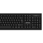 Green Lion Wireless Keyboard And Mouse - Black