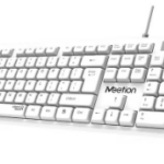 Porodo Wireless 2.4G+BT Keyboard with Pen/Phone Tray and Mouse - Black