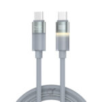 BRAVE BDC-51 FlexCharge Pro 60W Type-C to Type-C Cable Fast Charging - Grey