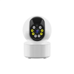 High-resolution surveillance camera with 3.0 MP, featuring colored night vision, 340-degree viewing angle, and support for storage up to 128GB | DX2258