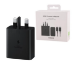 45W Power Adapter with USB-C Cable 5A 1.8m Super Fast Charging for Compatible Devices Black