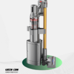 Green Lion GV-450 Cordless Vacuum Cleaner - Gray & Gold