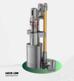 Green Lion GV-450 Cordless Vacuum Cleaner - Gray & Gold